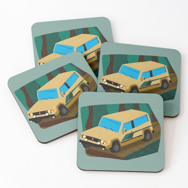 Item preview, Truck in the forest designed and sold by Antoine Marineau Bélanger.