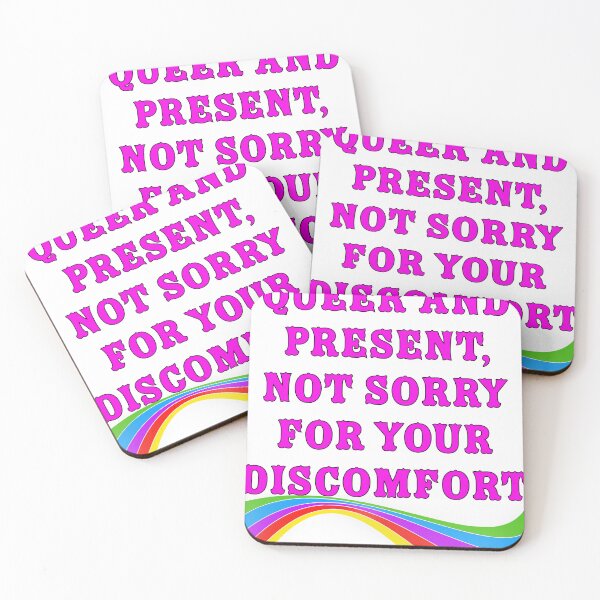 Item preview, Queer and Present designed and sold by I-Am-Pride.