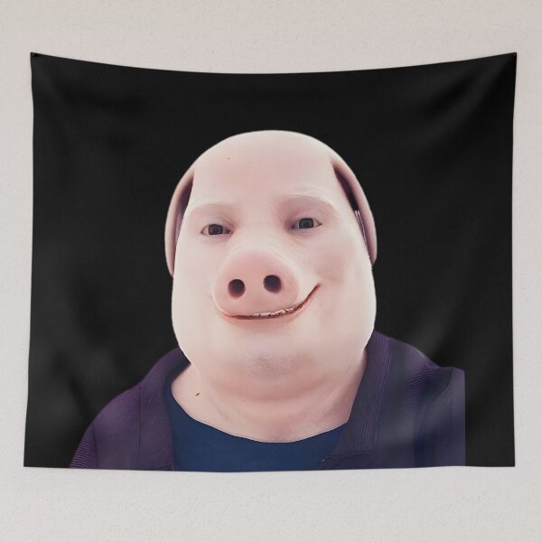 Item preview, John Pork Smiling designed and sold by lodydody.