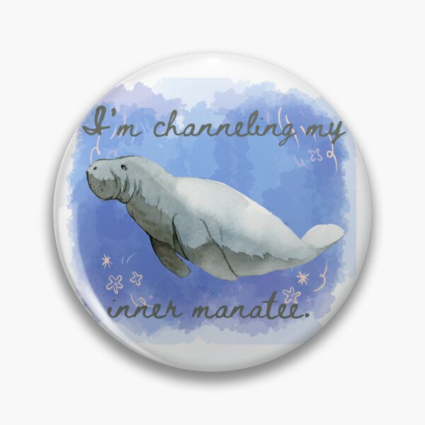 Item preview, Channeling my inner manatee designed and sold by Petthecatshop.