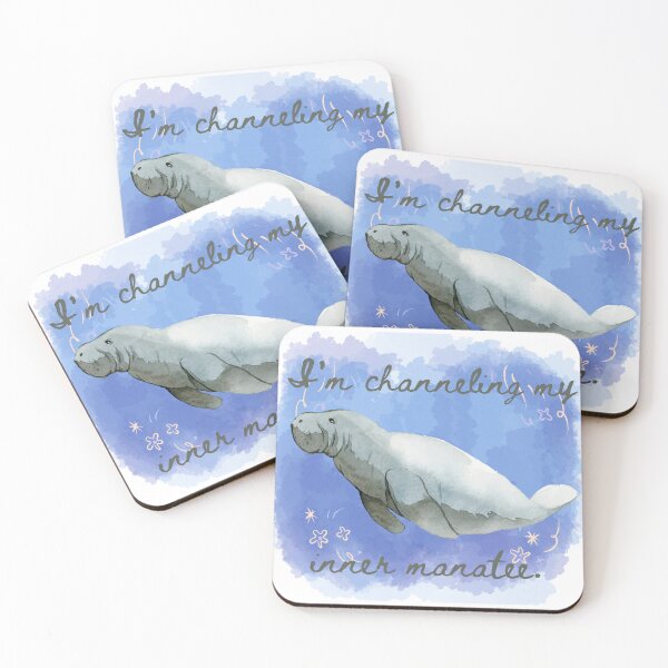 Item preview, Channeling my inner manatee designed and sold by Petthecatshop.