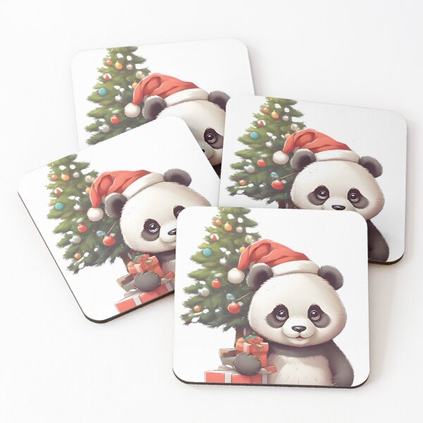 Artikelvorschau, Baby-Panda-Weihnachtsmann entworfen und verkauft von HOMETOWN86.