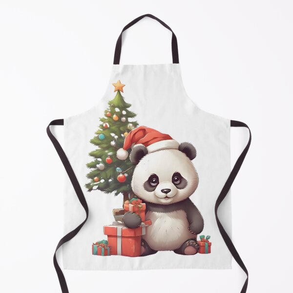 Item preview, baby panda santa designed and sold by HOMETOWN86.