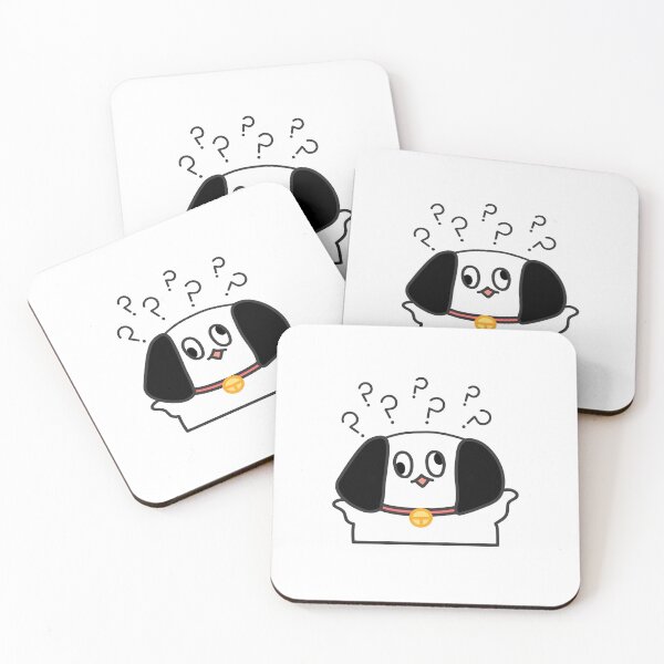 Item preview, A confused puppy designed and sold by COCOGOGOHOHO.
