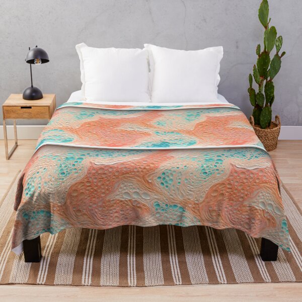 Item preview, Pointillism Paradise: Oceanic Coral Patterns with Iridescent Swirls and Vibrant Palette designed and sold by polonuim210.