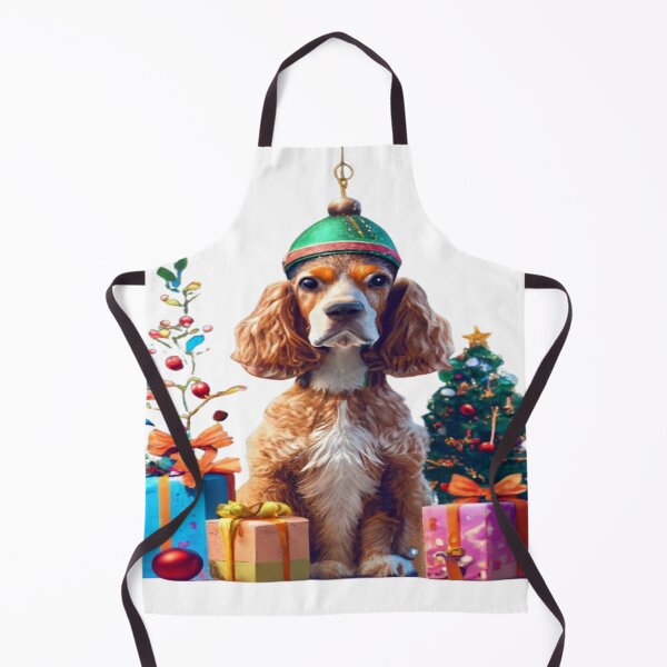 Item preview, Cocker spaniel Merry christmas designed and sold by bittucreates.