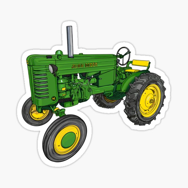 Aufkleber Traktor, agrimotor, John Deere 