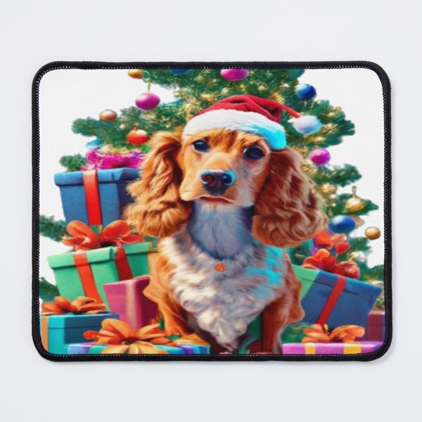 Item preview, Cocker spaniel Merry christmas designed and sold by bittucreates.