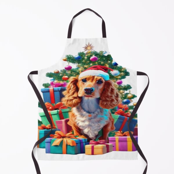 Item preview, Cocker spaniel Merry christmas designed and sold by bittucreates.