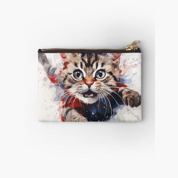 Item preview, super hero cat designed and sold by ADSOFTTH.