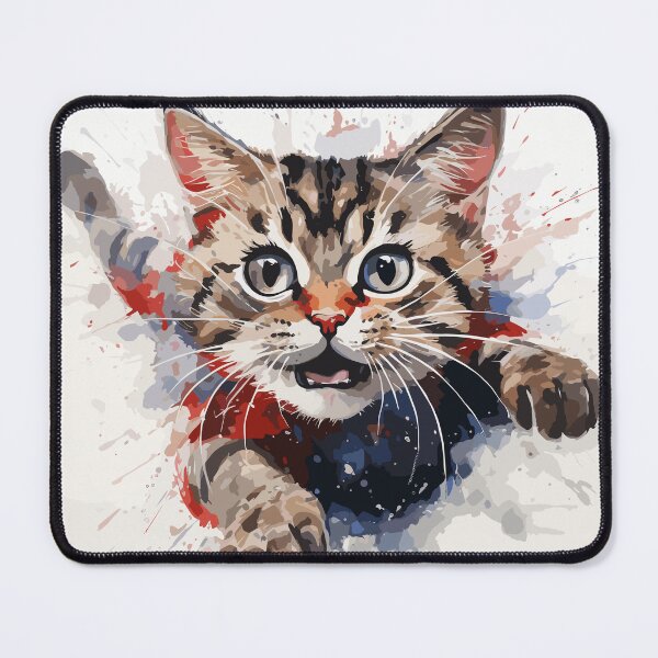 Item preview, super hero cat designed and sold by ADSOFTTH.