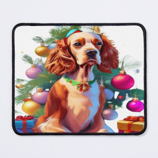 Item preview, Cocker spaniel Merry christmas designed and sold by bittucreates.