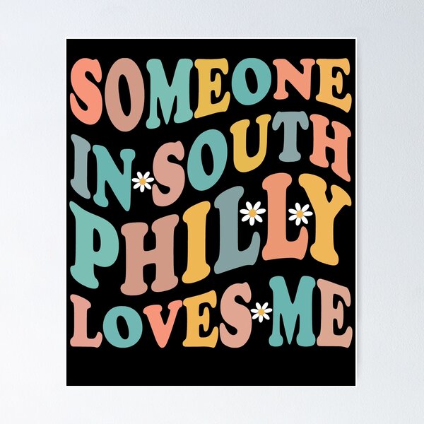 Item preview, Someone in South Philly Loves Me Funny Groovy Sunset designed and sold by dbreeze10.