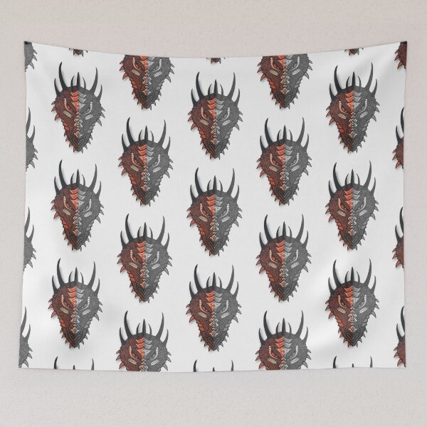 Item preview, The Dragon (Celtic Art) Red and Black designed and sold by TalesOfMythAndMagic.