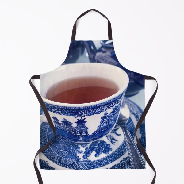 Item preview, Chinese Blue Porcelain Teacup designed and sold by KayArtandPencil.
