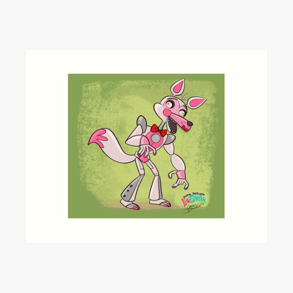 Mangle/Tangle/Lolbit/FF Foxy!! Done as icons a long time ago for