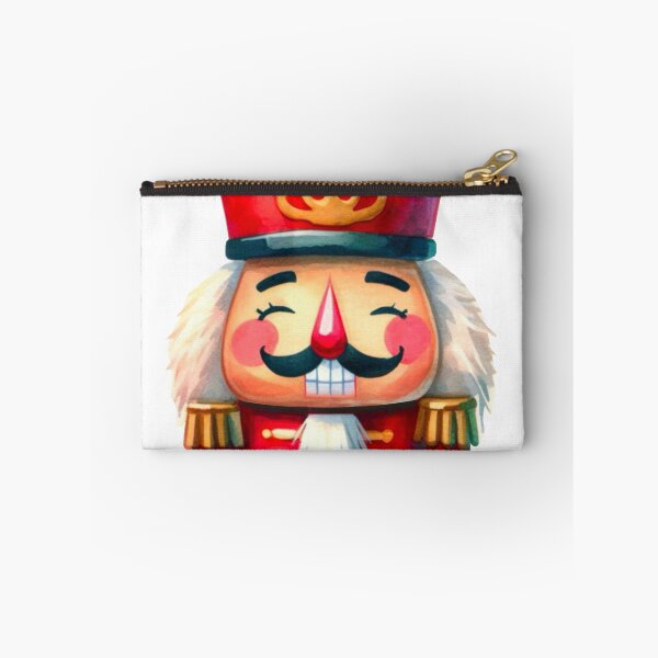 Item preview, Happy Red Christmas Nutcracker - Watercolor Design designed and sold by Star-Fragment.