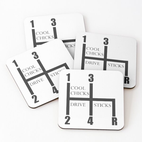 Item preview, cool chicks drive sticks designed and sold by annesblueart.