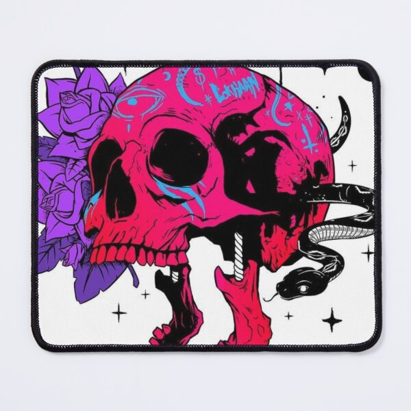 Item preview, skull and roses designed and sold by Artcruz.