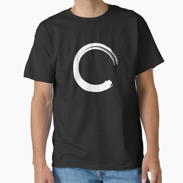 Aperçu de l'œuvre Cercle blanc d'illumination Enso Zen créée et vendue par La Font.