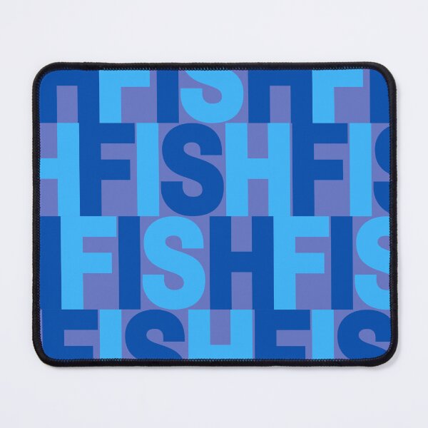 Item preview, Here Fishy Fishy - Blue designed and sold by Chrome-Magnet.