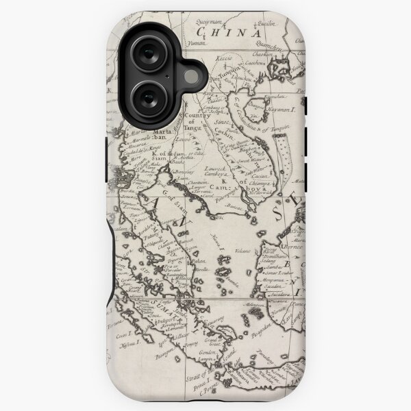 Item preview, Vintage Map of Indonesia (1700) designed and sold by BravuraMedia.