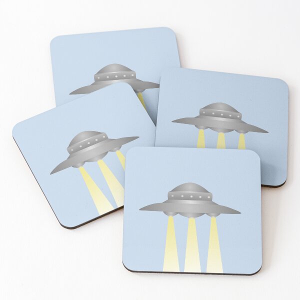 Item preview, Flying saucer space ship illustration designed and sold by Beerich888.