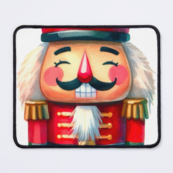 Item preview, Happy Red Christmas Nutcracker - Watercolor Design designed and sold by Star-Fragment.