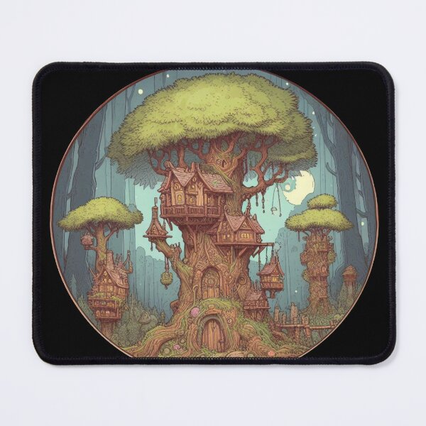 Item preview, Treehouse Village designed and sold by NeonNestAppr.