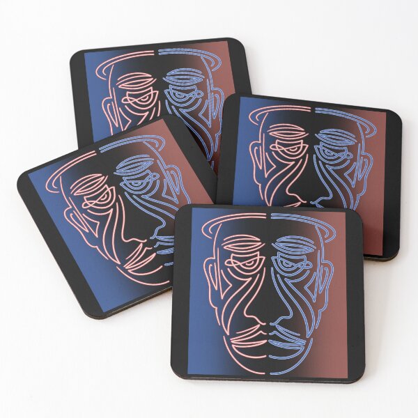 Item preview, Sad man’s face line drawing in light and shadow designed and sold by DaveDanchuk.
