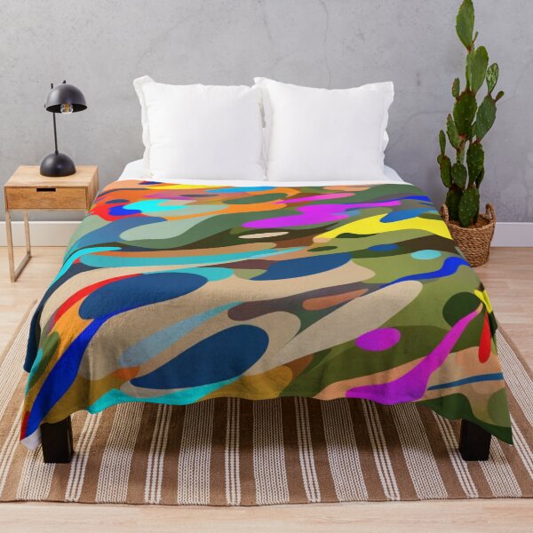 Item preview, Colorful Camouflage Abstract Pattern designed and sold by calibrit.