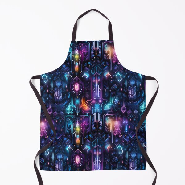 Item preview, Cyber Luminism: Transcendental Masterpiece of Glowing Rune Symbols with Iridescent Holographic Shimmer designed and sold by polonuim210.
