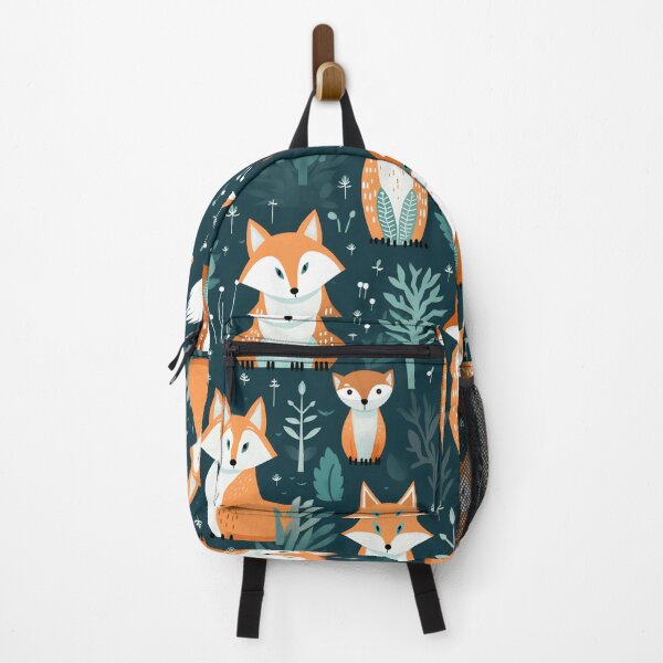 Item preview, Cute Fox Pattern Abstract Geometric Animals designed and sold by LynZorHome.