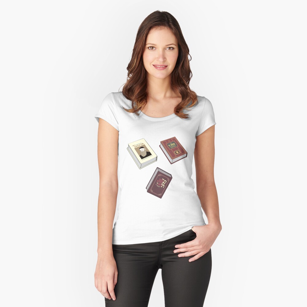 Item preview, Fitted Scoop T-Shirt designed and sold by JewishMemesOnly.