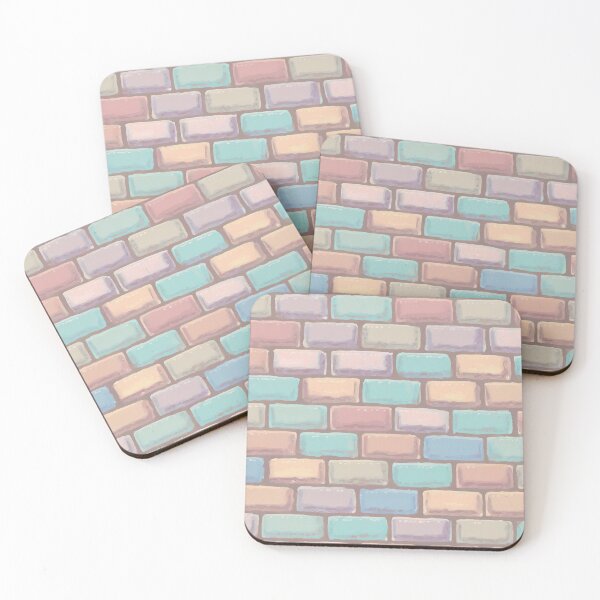 Item preview, Pastel Rainbow Brick designed and sold by ShubieDoo12.