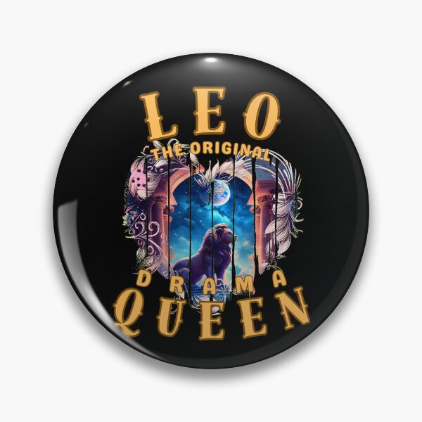 Item preview, Leo: The Original Drama Queen. leo sign designed and sold by ZodiacWonders.
