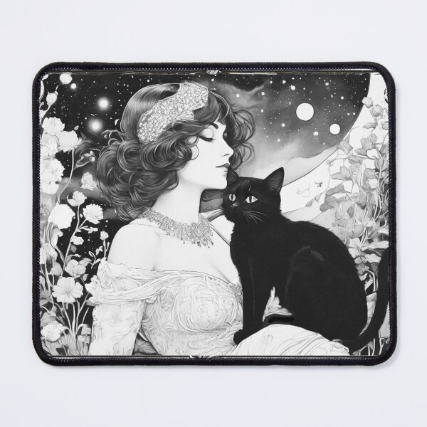 Item preview, Muse and her black Kitty designed and sold by quantumstar11.