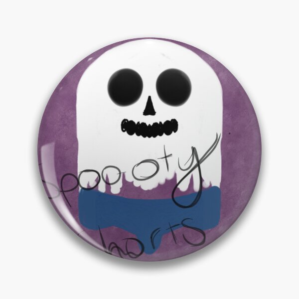 Item preview, Little Ghost Man with Shorts, In other words he's got a spooky booty  designed and sold by Elizabeth Orthman.
