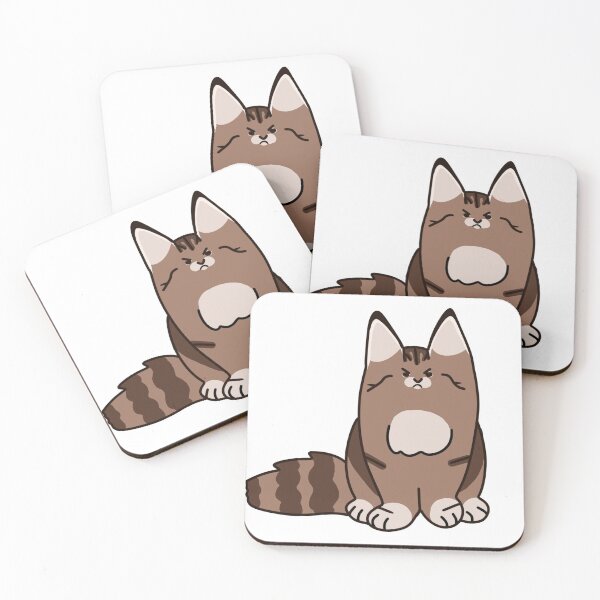 Item preview, Angry cat cartoon designed and sold by NotreDameChelle.