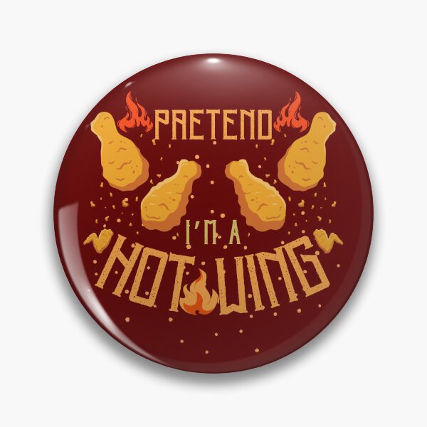 Artikelvorschau, Lustiger Feinschmecker. Tun Sie so, als wäre ich ein Hot Wing Lazy-Kostümparty-Fast-Food-Huhnliebhaber-Matching entworfen und verkauft von LittleZea.