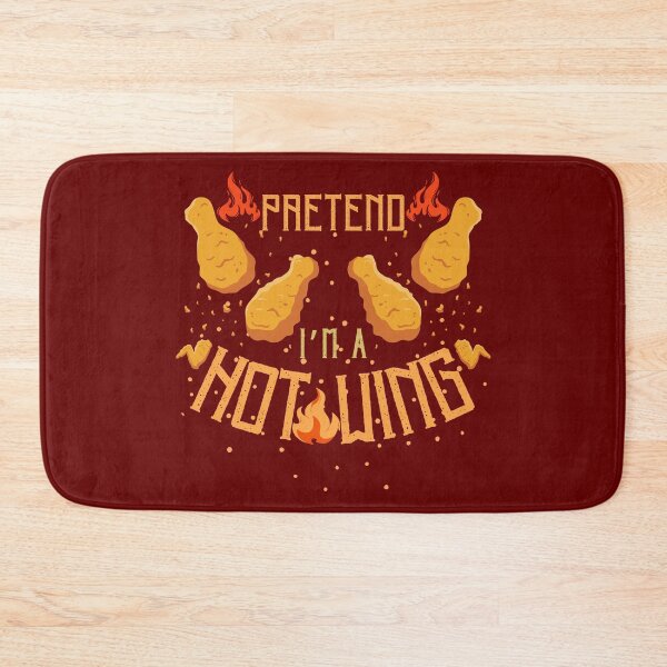 Item preview, Funny Foodie Pretend I'm a Hot Wing Lazy Costume Party Fast Food Chicken Lover Matching designed and sold by LittleZea.