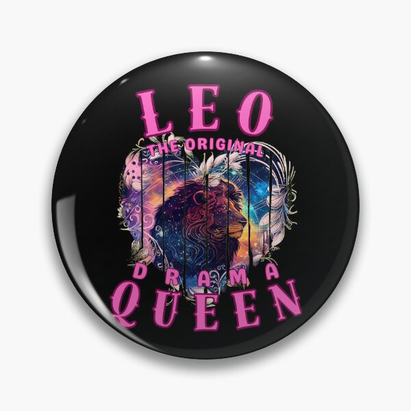 Item preview, Leo: The Original Drama Queen. fire sign designed and sold by ZodiacWonders.