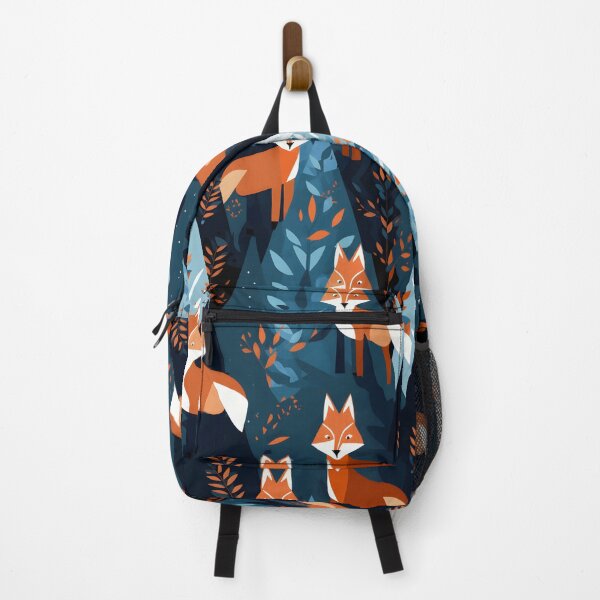 Item preview, Fox Pattern Abstract Geometric Animals designed and sold by LynZorHome.