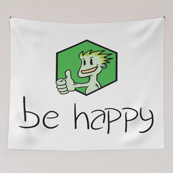 Item preview, Be Happy Kid Art Teachers Class Room designed and sold by ProjectX23.