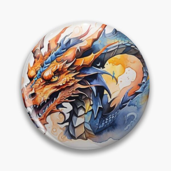 Item preview, The Great Dragon - Aquarella Art designed and sold by AJNorv.