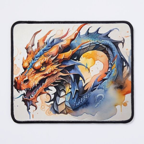 Item preview, The Great Dragon - Aquarella Art designed and sold by AJNorv.