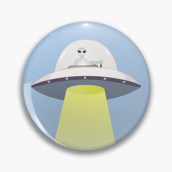 Item preview, Space ship flying saucer vector illustration designed and sold by Beerich888.