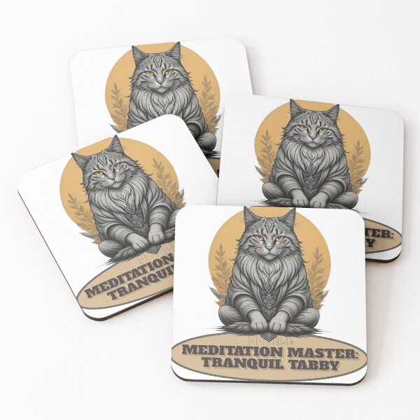 Item preview, Meditating Cat Graphic Print designed and sold by Hungry-Murphy.
