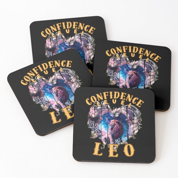 Item preview, Confidence Level: Leo. leo sign designed and sold by ZodiacWonders.