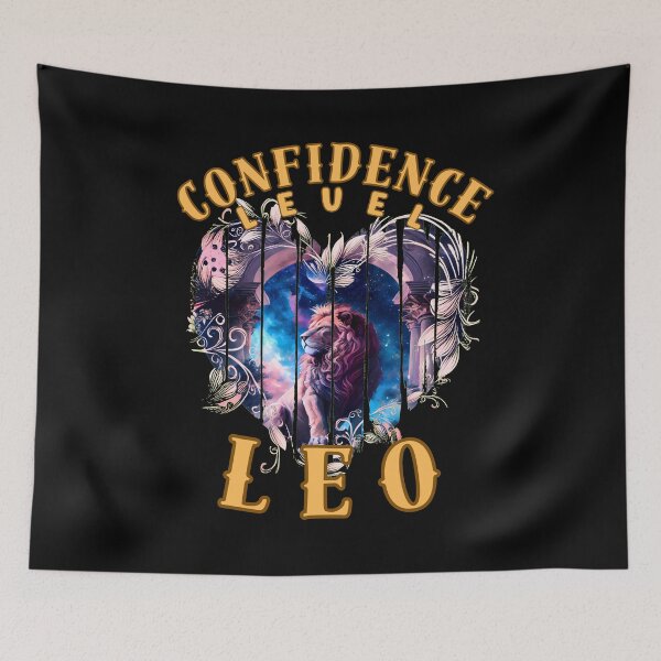 Item preview, Confidence Level: Leo. leo sign designed and sold by ZodiacWonders.